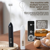2-in-1 Kitchen Items USB Charging Electric Egg Beater Mini Blender Kitchens Accessories Mixer Household Gadgets Double Head Bar