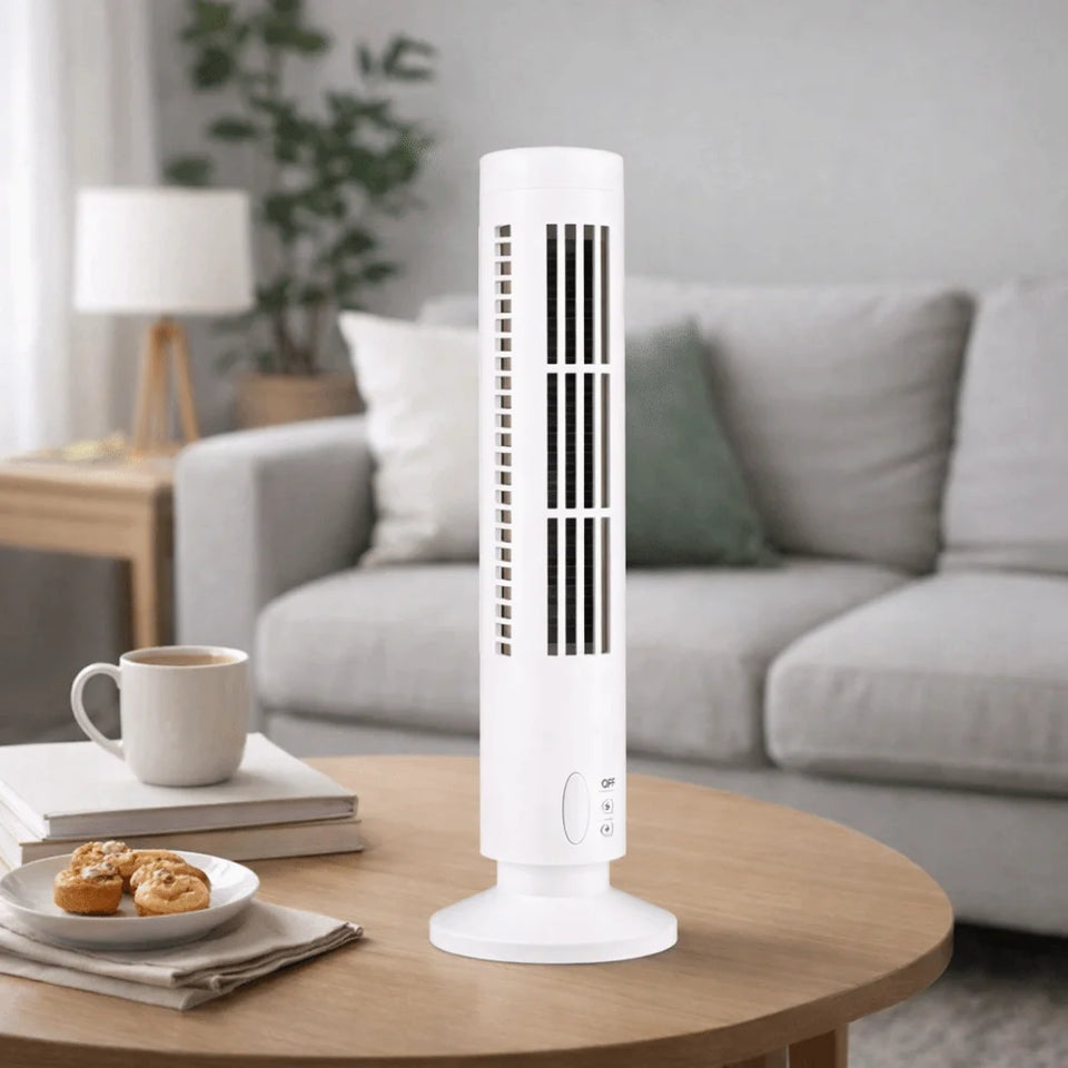 2 Gear Speed USB Tower Fan