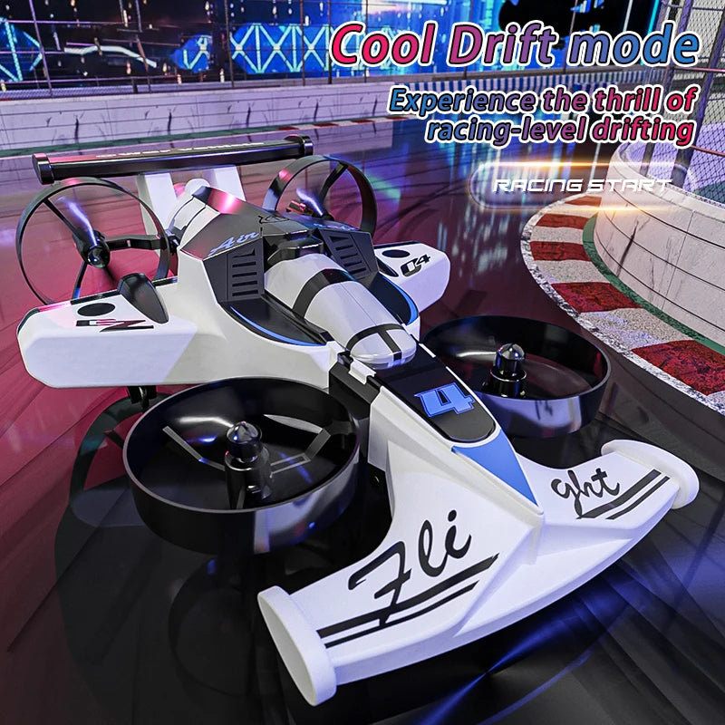 New remote-controlled flying car, dual-mode r, stunt drifting car,