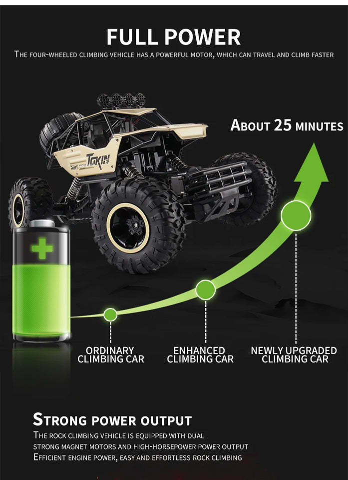 Oike RC Car Remote Control Climbing Vehicle