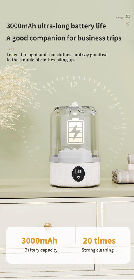 Wireless  Mini Washing Machine