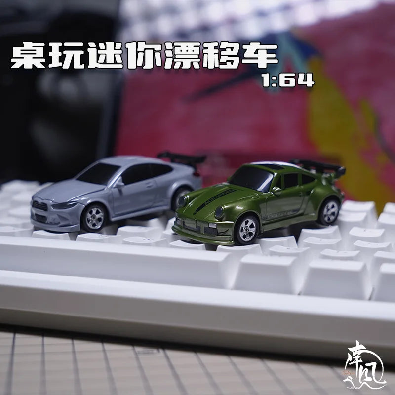 2026 New 1/64 Rc Car Desktop Remote Control Car Toy Stunt Remote Control  Car