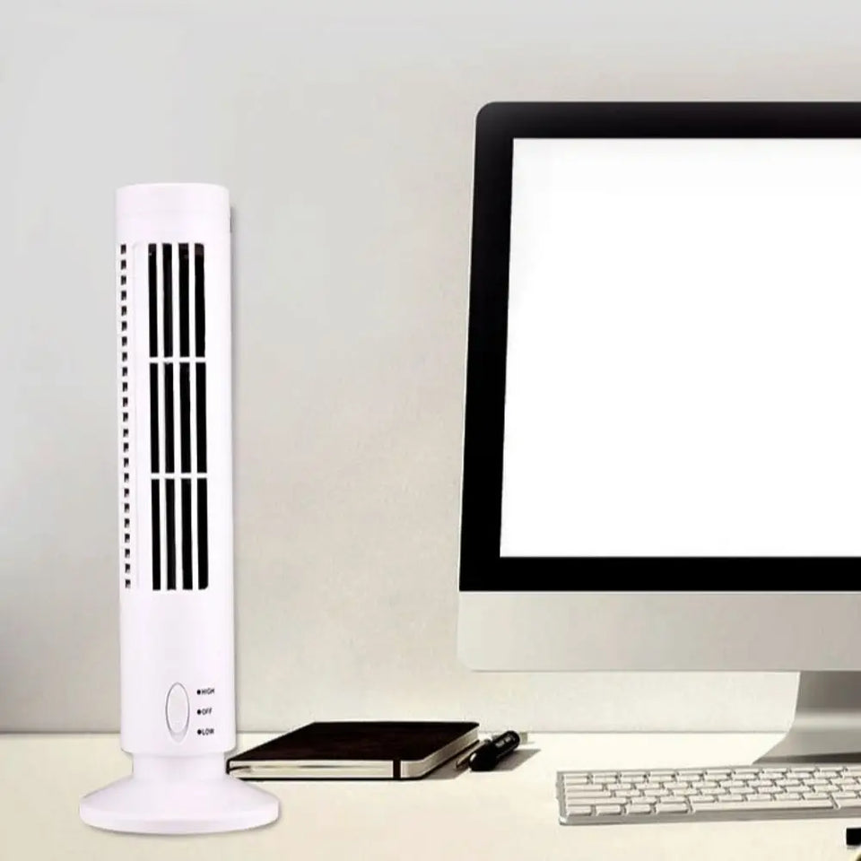 2 Gear Speed USB Tower Fan