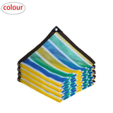 Anti UV Coffee Brown HDPE Sun Shade Sail Gazebo Sunblock Shade Cloth Sunshade Netting Terrace Balcony Screen Car Cover