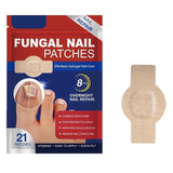 21pcs Waterproof Nail Fungus Patch Toenail Repair Sticker Anti Infection Ingrown Toenail Correction Foot Care
