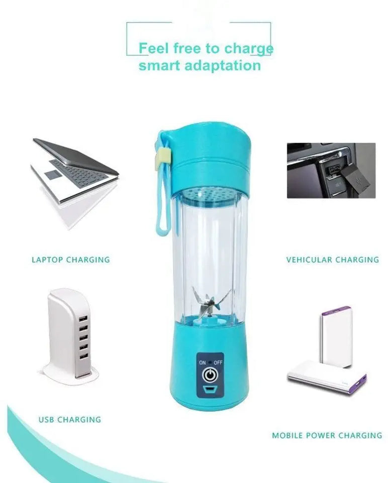 Portable Mini Electric Juicer USB Charging Smoothie Milkshake Make