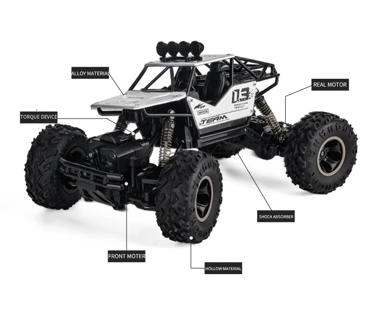 Oike RC Car Remote Control Climbing Vehicle
