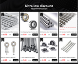 304 Stainless Steel Rod Diameter 4mm 5mm 6mm 8mm 10mmLinear Shaft Metric Round Rod Ground Rod 100mm 200mm 300mm 400mm 500mm Long