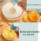 Diwiter 1 PCS Wireless Electric Food Mixer Portable 3 Speeds Egg Beater Baking