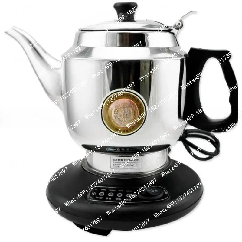 1.2L  Automatic Hot Water Heating Boiler Tea Pot 220V Stainless Steel Thermal Insulation 500W Electric Kettle Teapot