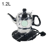 1.2L  Automatic Hot Water Heating Boiler Tea Pot 220V Stainless Steel Thermal Insulation 500W Electric Kettle Teapot