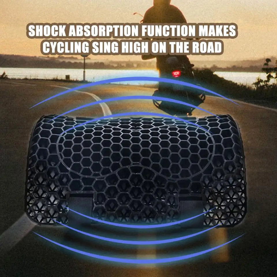 3D Honeycomb Seat Cushion Motorcycle Gel Structure