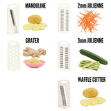 5 in 1 Mandoline Slicer for Kitchen Vegetable Slicer
