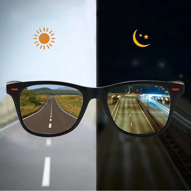 Men Outdoor Sport Sun Glasses Day Night  Glasses