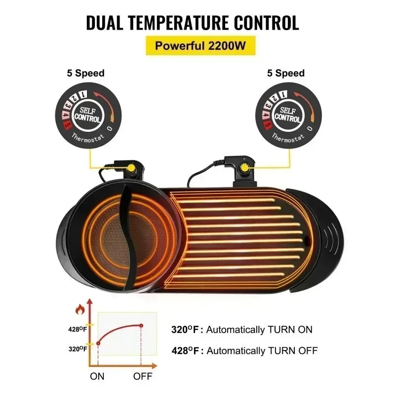 Electric Barbecue Pot