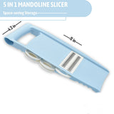 5 in 1 Mandoline Slicer for Kitchen Vegetable Slicer