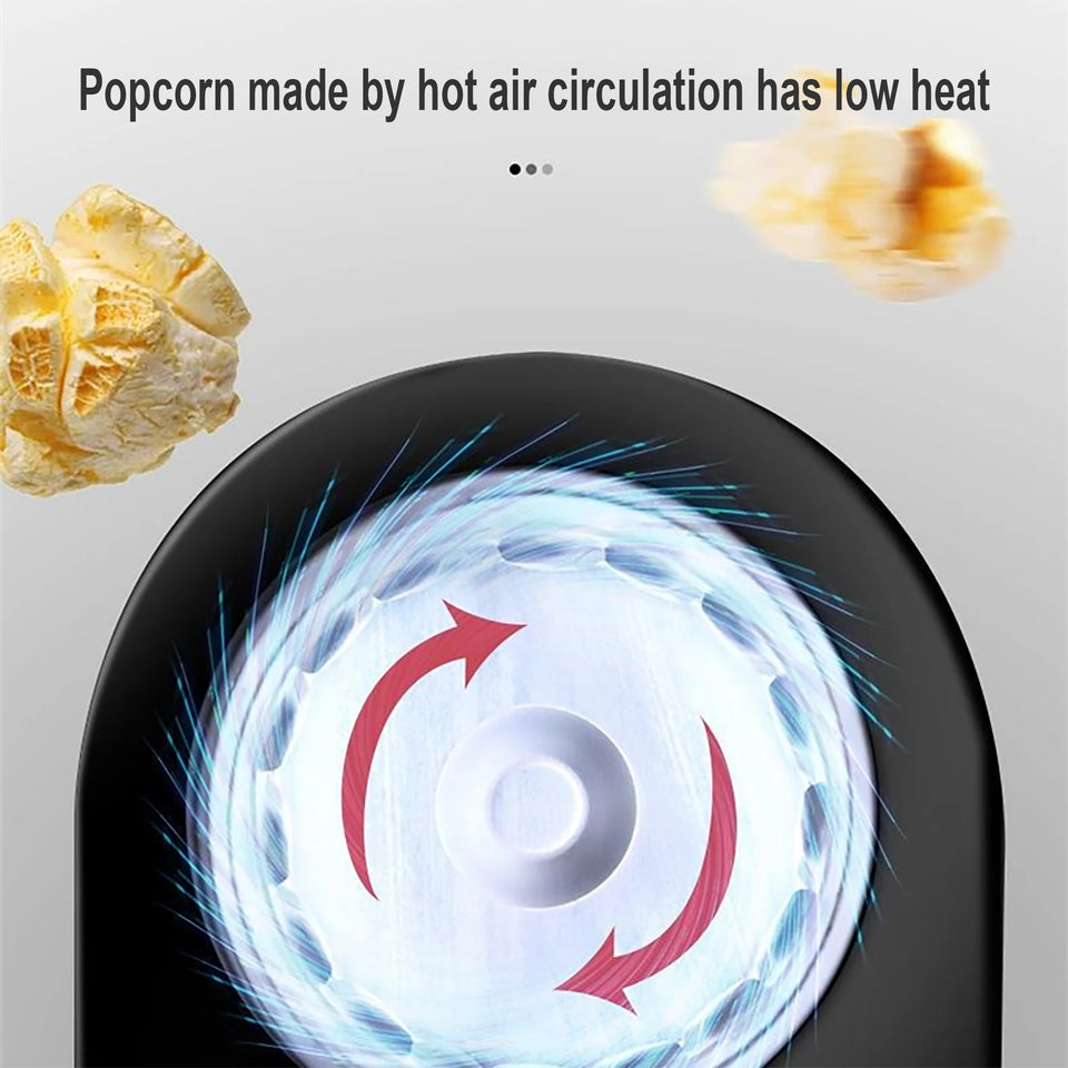 Popcorn Maker Household Healthy Hot Air Oil Free Corn Machine