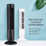 2 Gear Speed USB Tower Fan