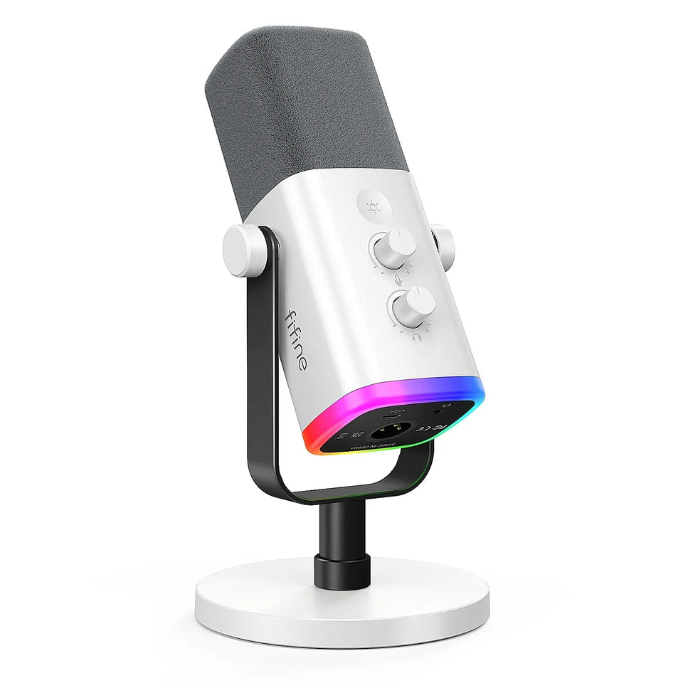 Microphone with Touch Mute Button